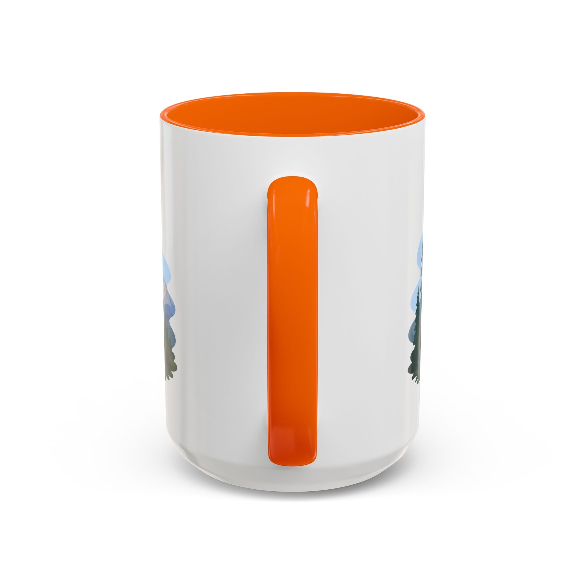 Sequoia National Park Coffee Mug | Solid Color Block Park Souvenir | 11oz 15oz Accent Mug