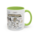 Vienna Coffee Mug | Austria Souvenir Travel Gift | Accent Color Ceramic 11oz 15oz