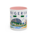 Nigeria Coffee Mug | Travel Souvenir Accent Mug | Country Gift Ceramic Cup 11oz 15oz