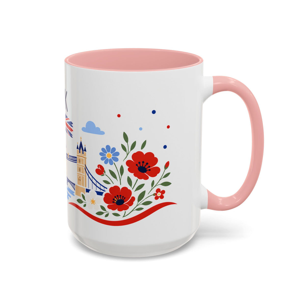 United Kingdom Coffee Mug | Travel Souvenir Accent Mug | Country Gift Ceramic Cup 11oz 15oz