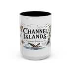 Channel Islands National Park Coffee Mug | California Island Wildlife Marine Gift | Accent Color Ceramic 11oz 15oz