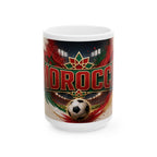 Morocco Soccer Spirit Coffee Mug | Soccer Fan Gift | Ceramic 11oz 15oz Match Day Cup