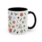 Budapest Christmas Mug | Watercolor City Souvenir | Ceramic Coffee Cup (11oz 15oz)