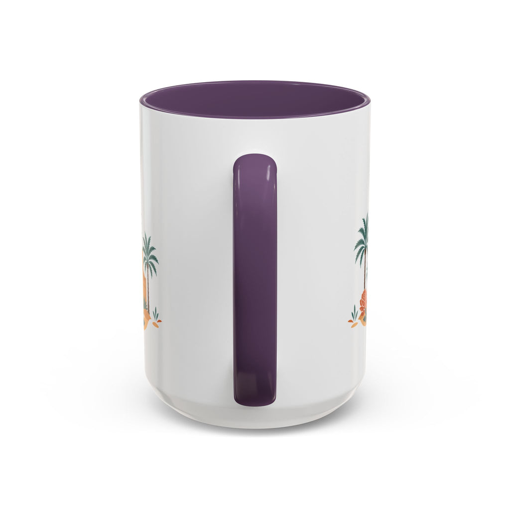 Abu Dhabi Coffee Mug | United Arab Emirates Travel Souvenir | Porcelain Decal City Gift | 11oz 15oz Accent Mug