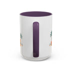 Abu Dhabi Coffee Mug | United Arab Emirates Travel Souvenir | Porcelain Decal City Gift | 11oz 15oz Accent Mug