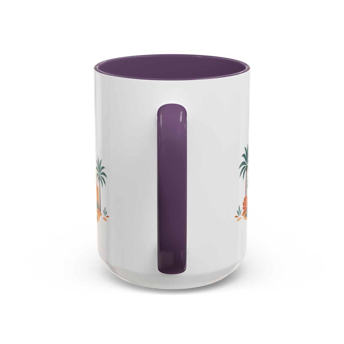 Abu Dhabi Coffee Mug | United Arab Emirates Travel Souvenir | Porcelain Decal City Gift | 11oz 15oz Accent Mug