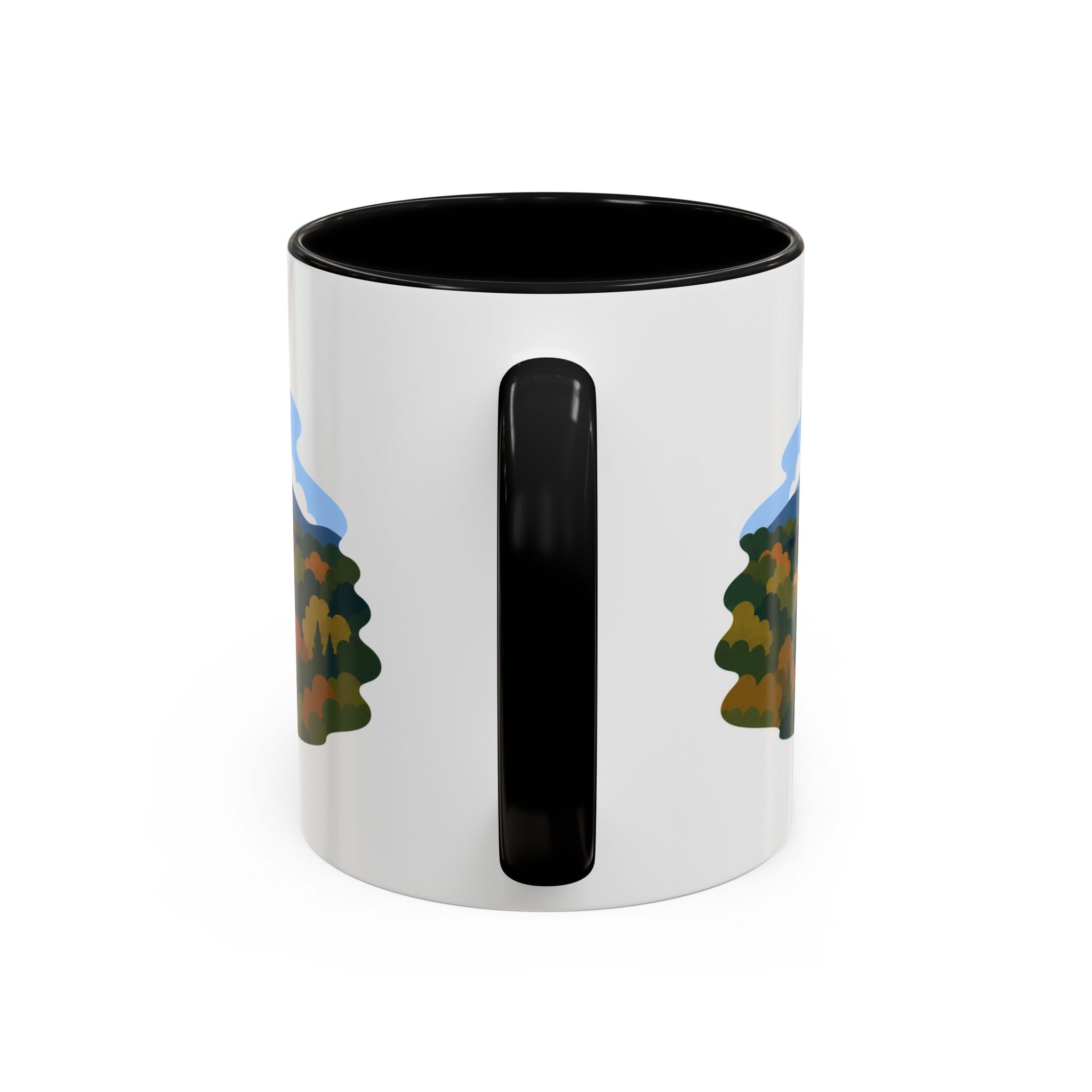 New River Gorge National Park and Preserve Coffee Mug | Solid Color Block Park Souvenir | 11oz 15oz Accent Mug