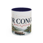 DR Congo Home Country Mug | Moving Away Gift | Long Distance Friendship | 11 oz 15 oz Accent Mug