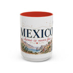 Mexico Home Country Mug | Moving Away Gift | Long Distance Friendship | 11 oz 15 oz Accent Mug