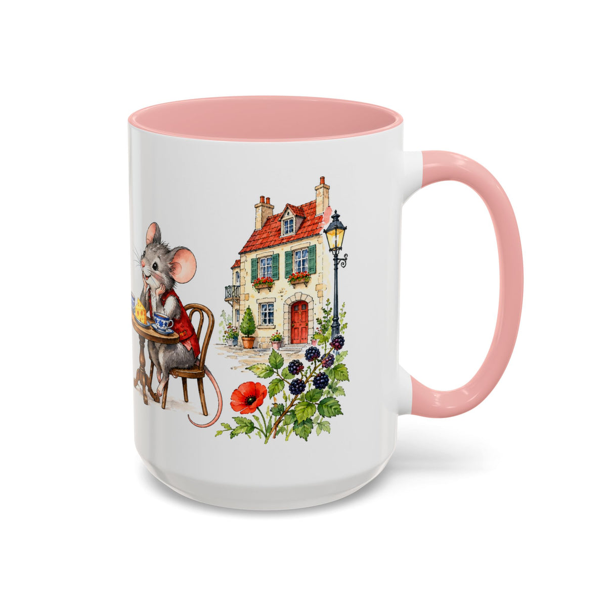 Town Mouse Country Mouse Mug | Storybook Tea Time Ceramic Mug (11oz/15oz)