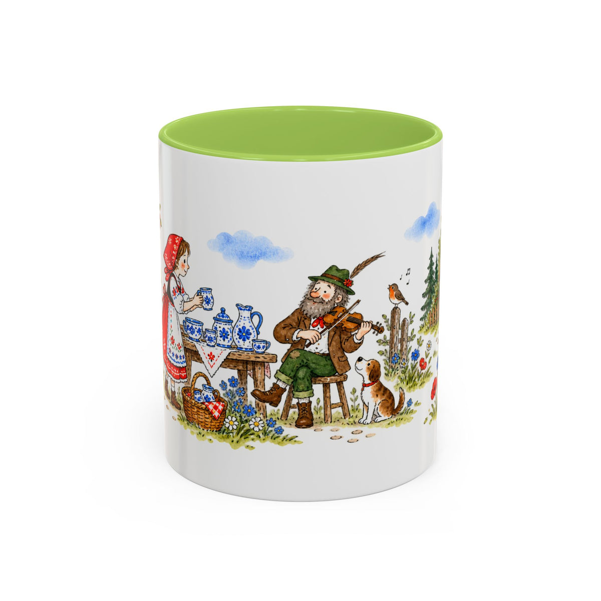 King Thrushbeard Mug | Storybook Fairy Tale Accent Coffee Mug | EveryLegend