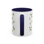 Florida Orange blossom Mug, State Flower Floral Coffee Cup, 11oz Botanical Gift