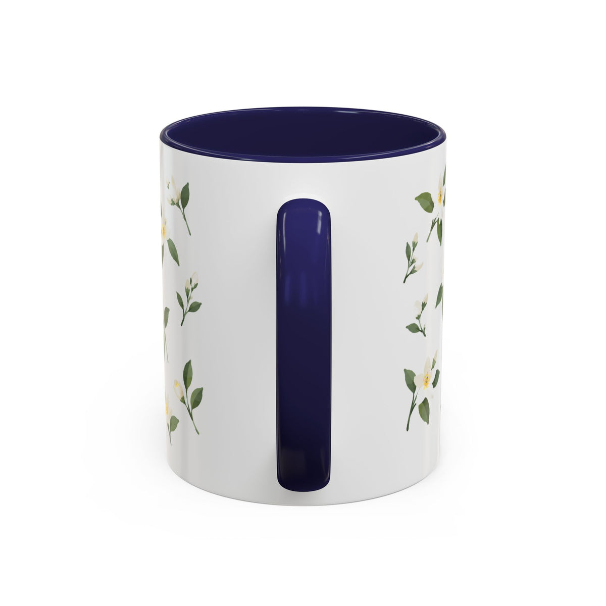 Florida Orange blossom Mug, State Flower Floral Coffee Cup, 11oz Botanical Gift