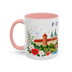 Poland Coffee Mug | Travel Souvenir Accent Mug | Place Gift Ceramic Cup 11oz 15oz