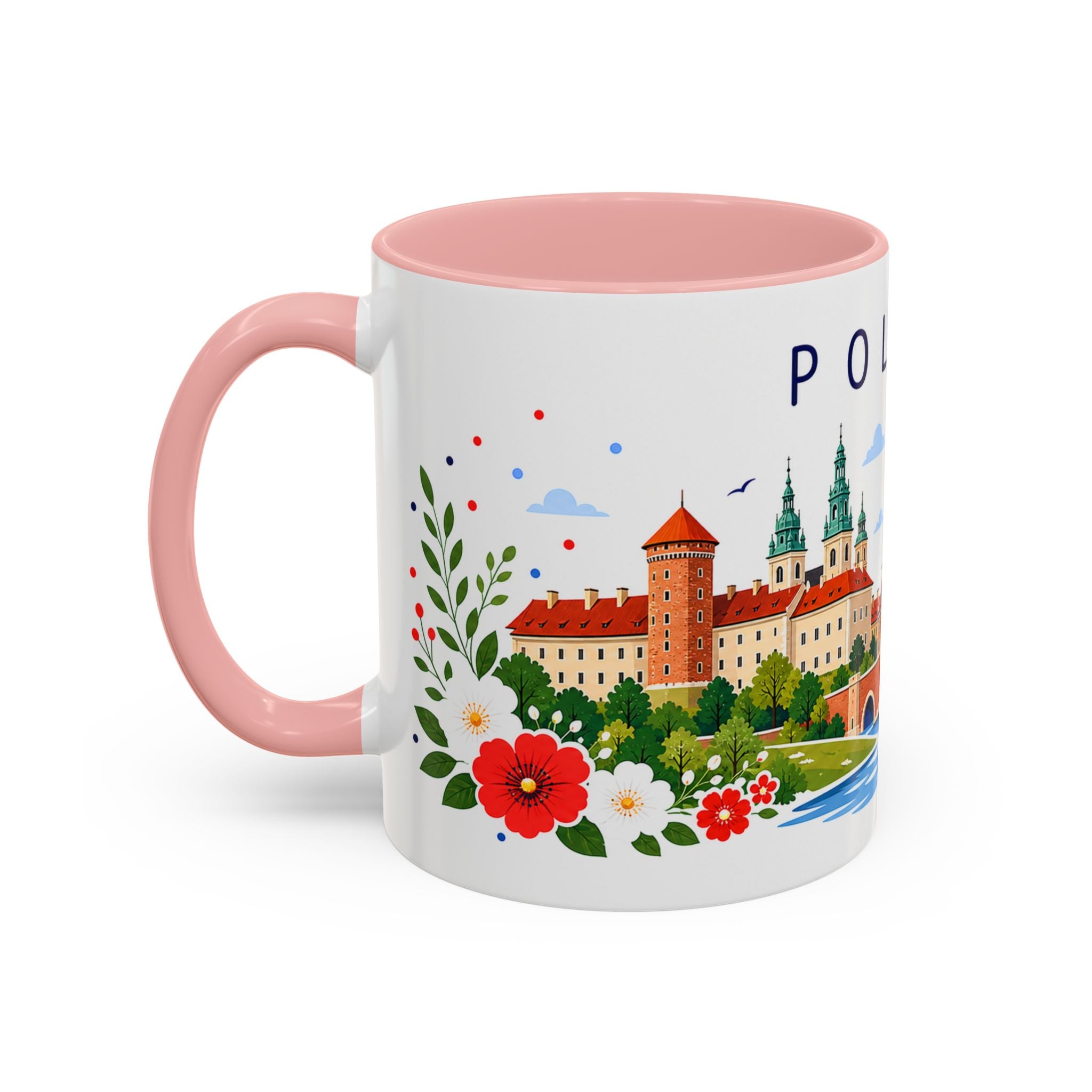 Poland Coffee Mug | Travel Souvenir Accent Mug | Place Gift Ceramic Cup 11oz 15oz