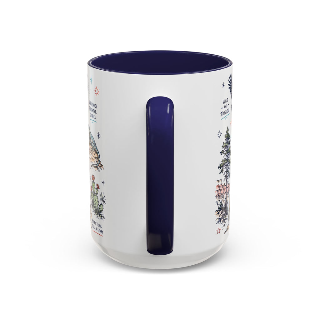 Grand Canyon National Park Coffee Mug | Hiking Camping Nature Gift | Accent Color Ceramic 11oz 15oz