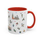 Venice Christmas Mug | Watercolor City Souvenir, Travel Memory Cup