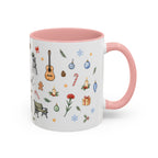 Madrid Christmas Mug | Watercolor City Souvenir, Travel Memories, Ceramic Coffee Cup