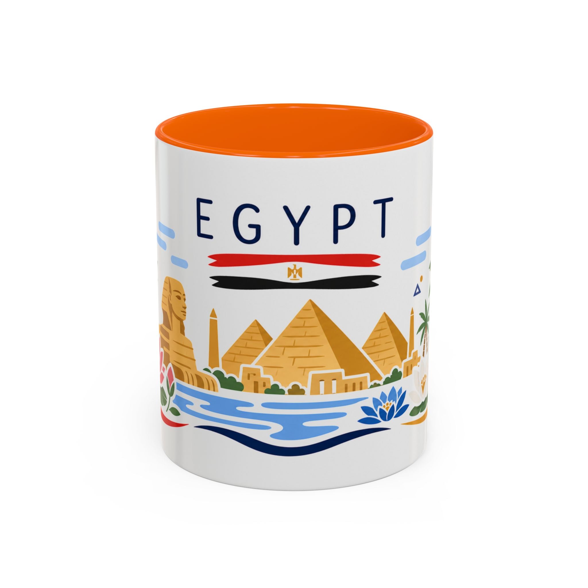 Egypt Coffee Mug | Travel Souvenir Accent Mug | Country Gift Ceramic Cup 11oz 15oz