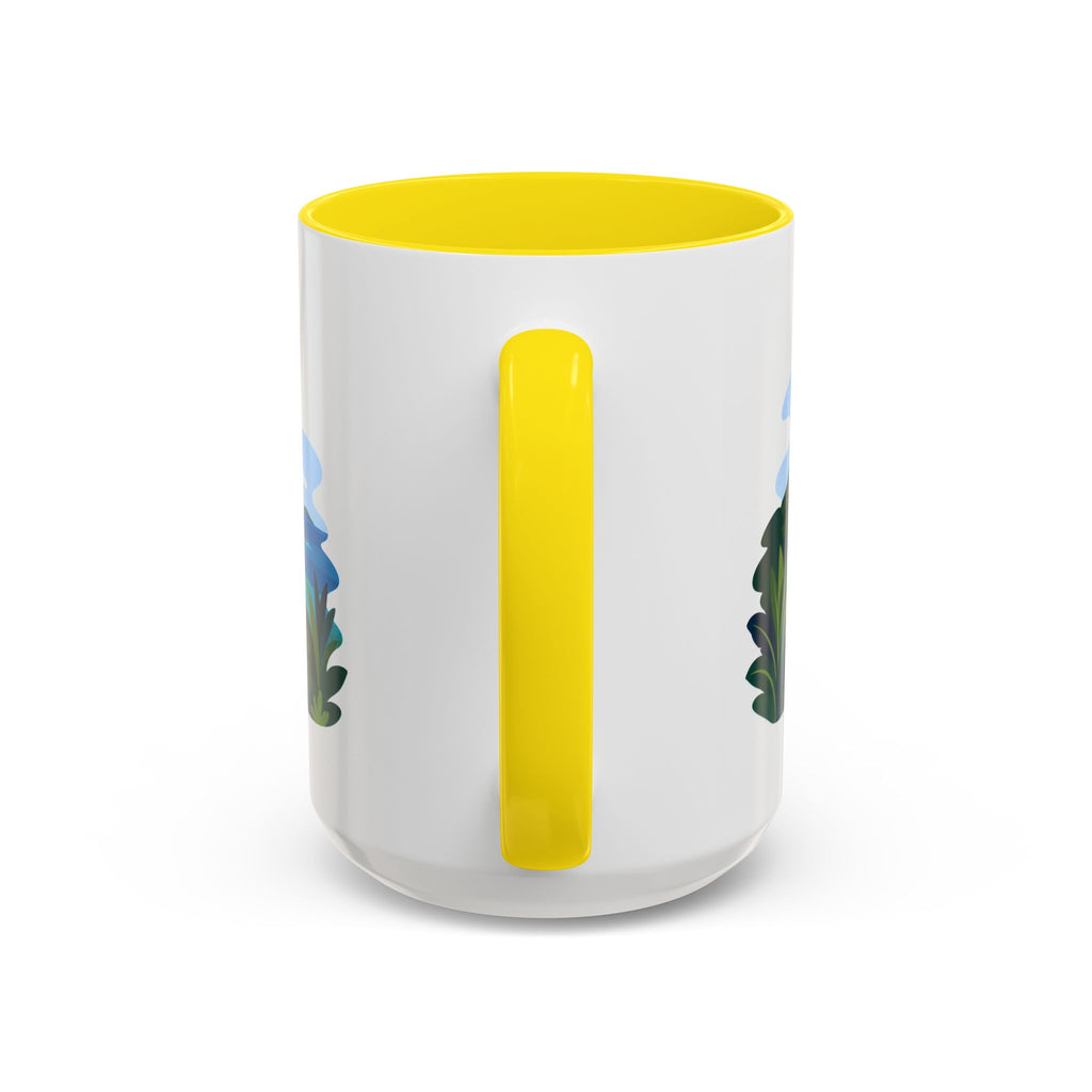 Virgin Islands National Park Coffee Mug | Solid Color Block Park Souvenir | 11oz 15oz Accent Mug