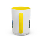 Virgin Islands National Park Coffee Mug | Solid Color Block Park Souvenir | 11oz 15oz Accent Mug