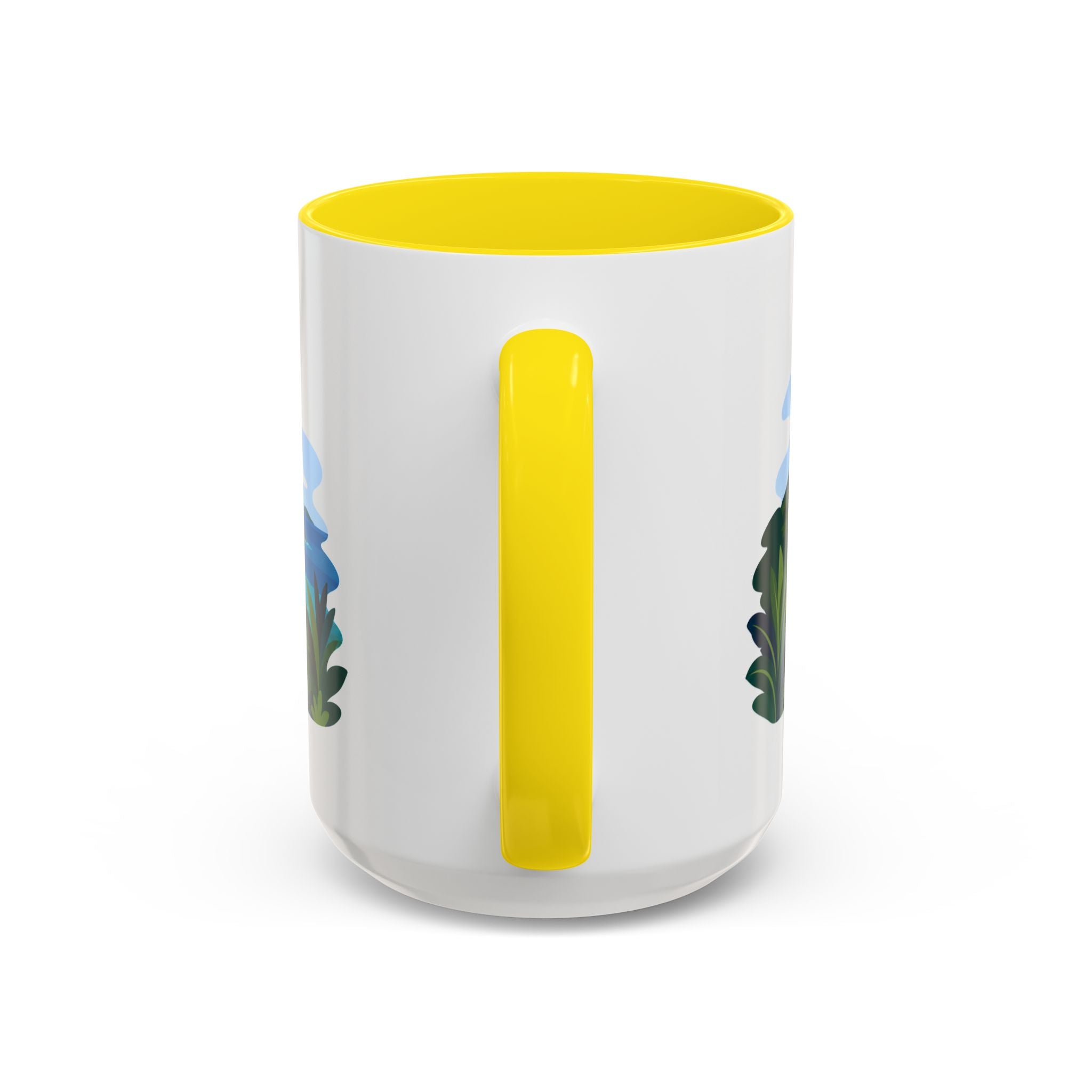 Virgin Islands National Park Coffee Mug | Solid Color Block Park Souvenir | 11oz 15oz Accent Mug
