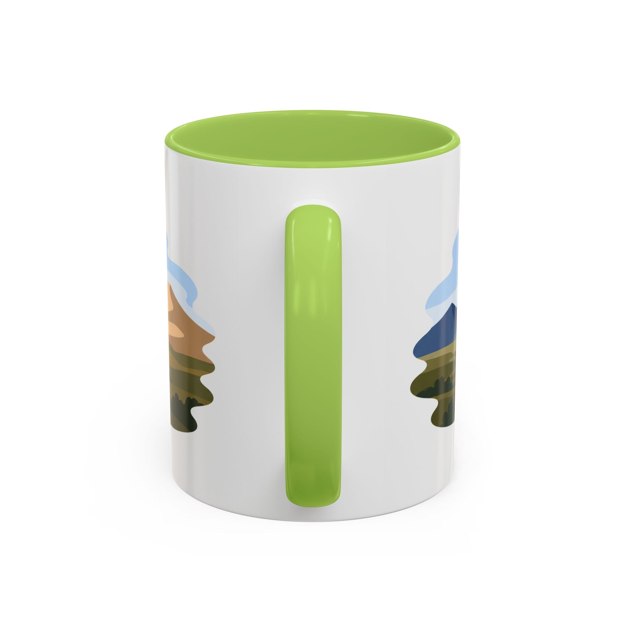 Kobuk Valley National Park Coffee Mug | Solid Color Block Park Souvenir | 11oz 15oz Accent Mug