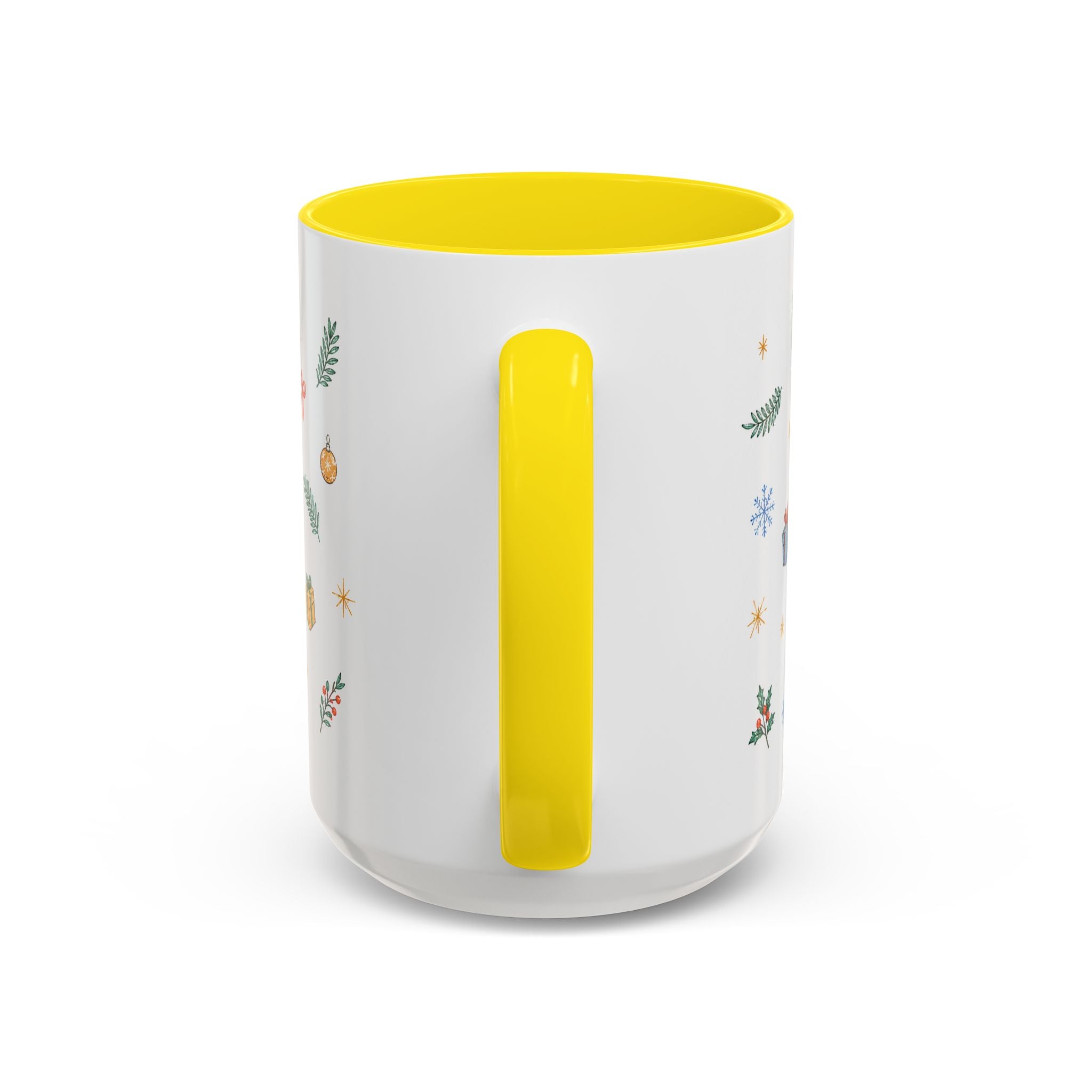 Angkor Christmas Mug | Watercolor Travel Souvenir | Holiday Gift | Accent Ceramic Coffee Cup 11oz 15oz