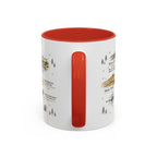 Great Sand Dunes National Park Coffee Mug | Colorado Desert Mountain Dunes Gift | Accent Color Ceramic 11oz 15oz