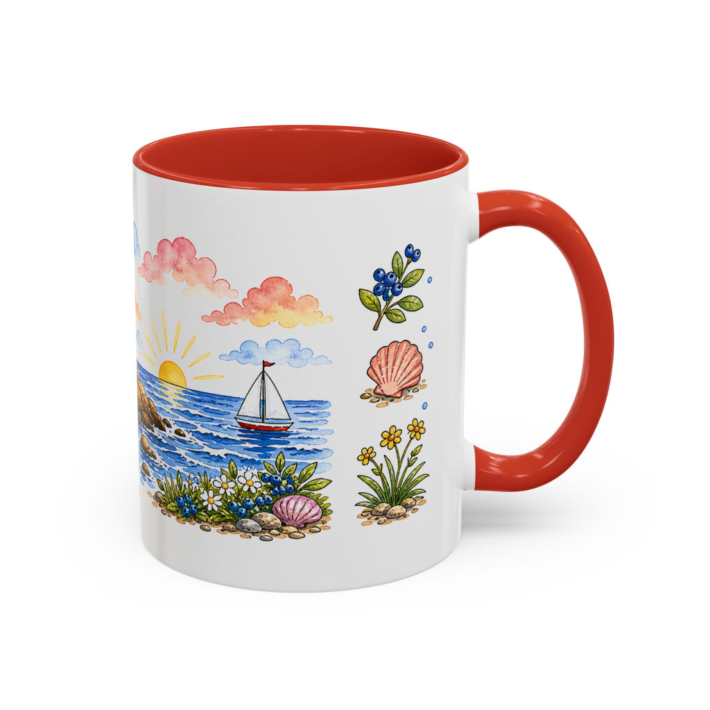 Acadia National Park Mug | US Travel Souvenir Accent Coffee Mug | 11oz 15oz Ceramic Cup