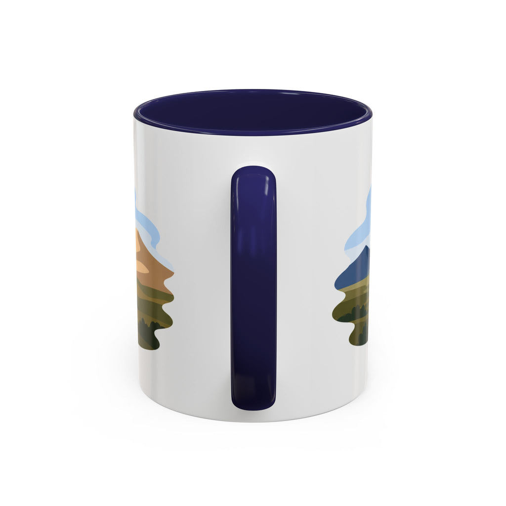 Kobuk Valley National Park Coffee Mug | Solid Color Block Park Souvenir | 11oz 15oz Accent Mug