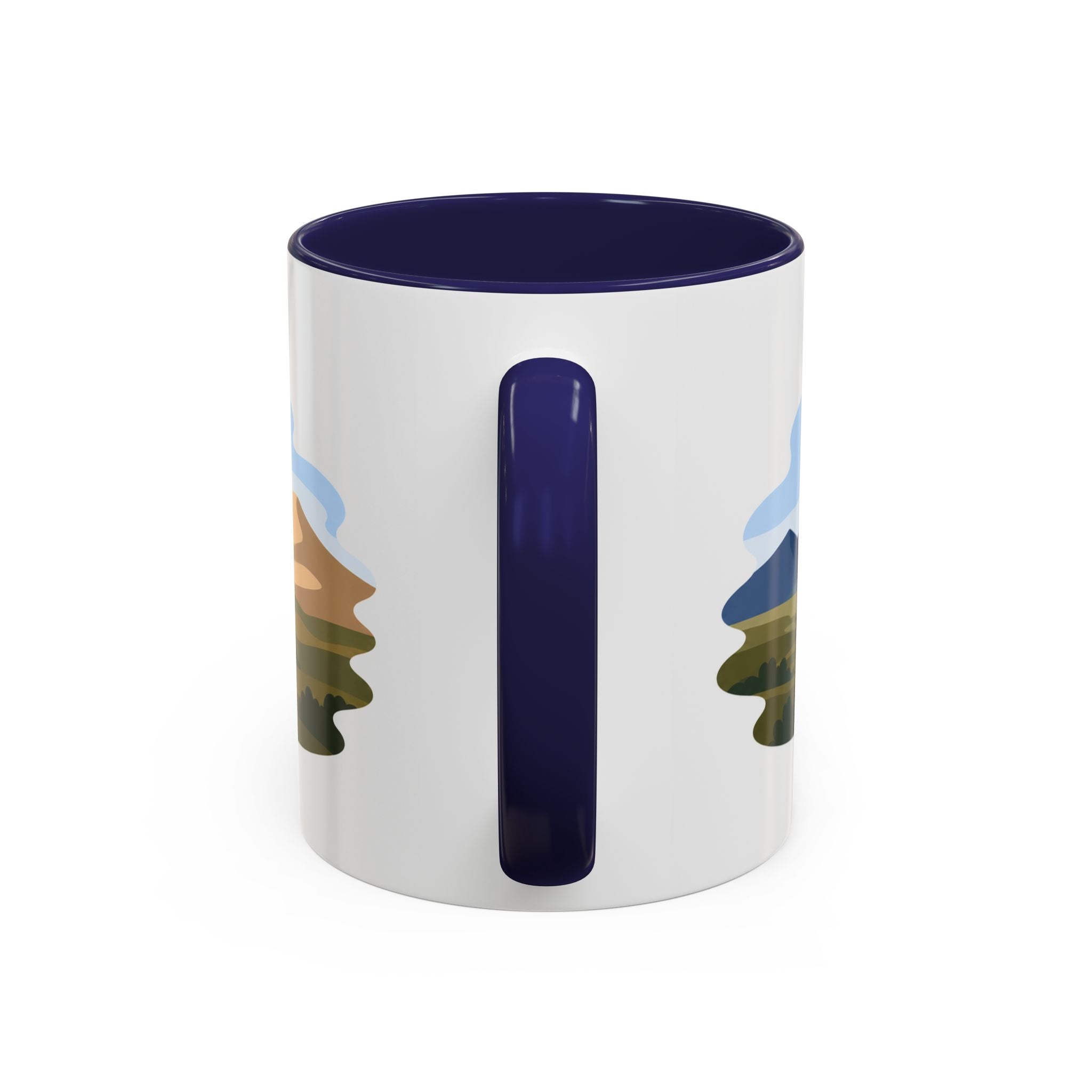 Kobuk Valley National Park Coffee Mug | Solid Color Block Park Souvenir | 11oz 15oz Accent Mug