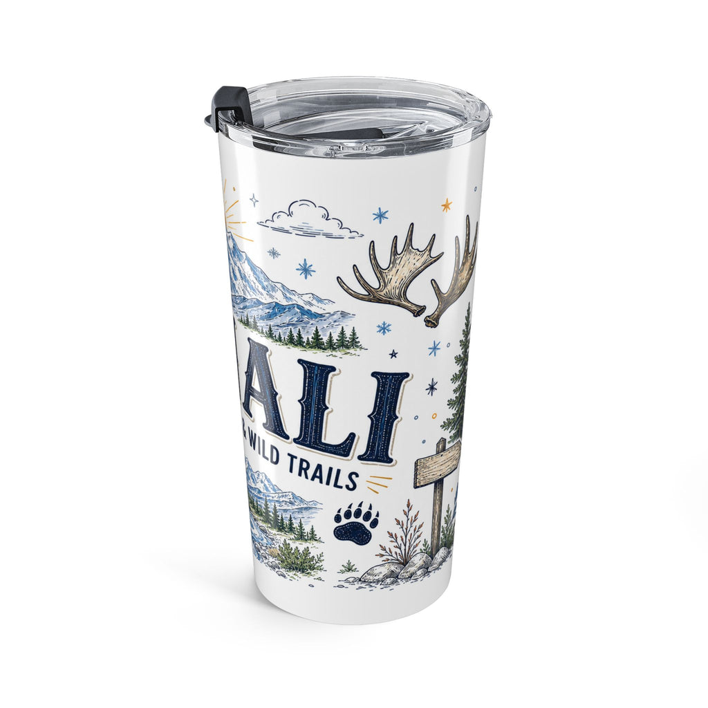 Denali National Park 20oz Tumbler | Alaska National Park Hiking Gift | Insulated Stainless Steel Travel Cup