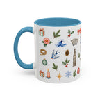 Porto Christmas Mug | Watercolor City Souvenir, Travel Gift (11oz/15oz)