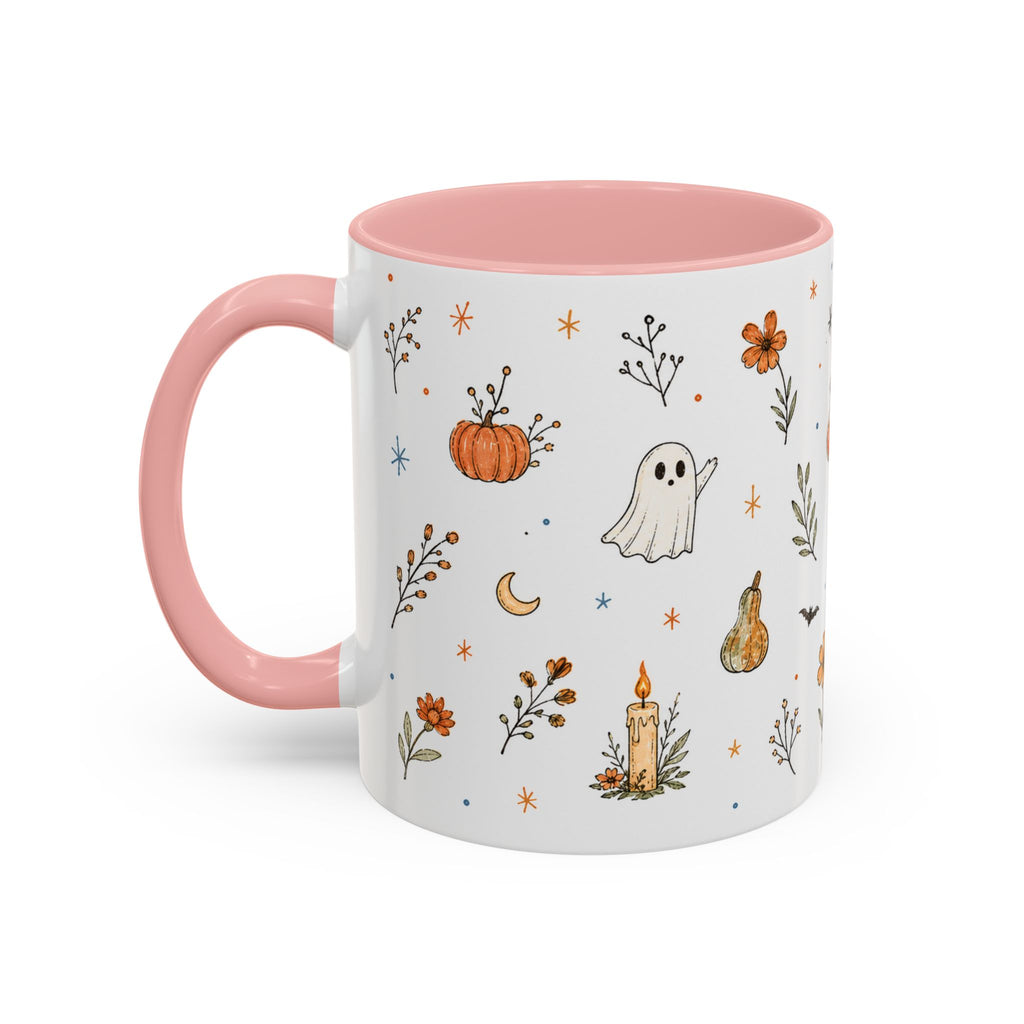 Cute Halloween Mug | Friendly Ghost Potion Watercolor Gift | Magic Accent Cup 11oz 15oz