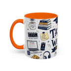 The Tassel Was Worth the Hassle Coffee Mug | Funny Graduation Gift 2026 | Accent Color Ceramic 11oz 15oz