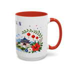 Taiwan Coffee Mug | Travel Souvenir Accent Mug | Place Gift Ceramic Cup 11oz 15oz