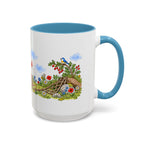 The Lion and the Mouse Mug | Storybook Fairy Tale Accent Coffee Mug | EveryLegend