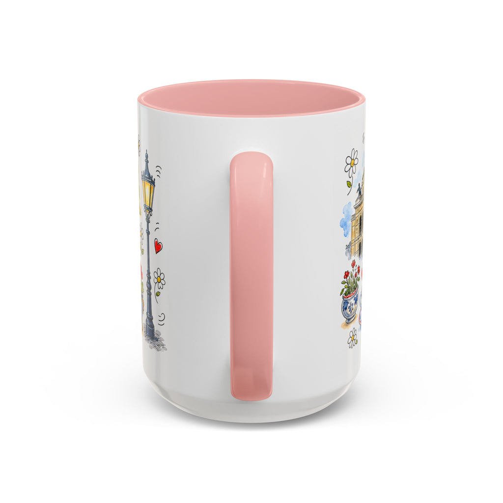 Vienna Travel Mug | European City Souvenir Accent Coffee Mug | 11oz 15oz Ceramic Cup