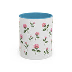 Vermont Red Clover Mug, State Flower Floral Coffee Cup, 11oz Botanical Gift