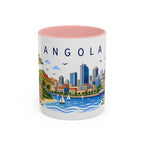 Angola Coffee Mug | Travel Souvenir Accent Mug | Place Gift Ceramic Cup 11oz 15oz