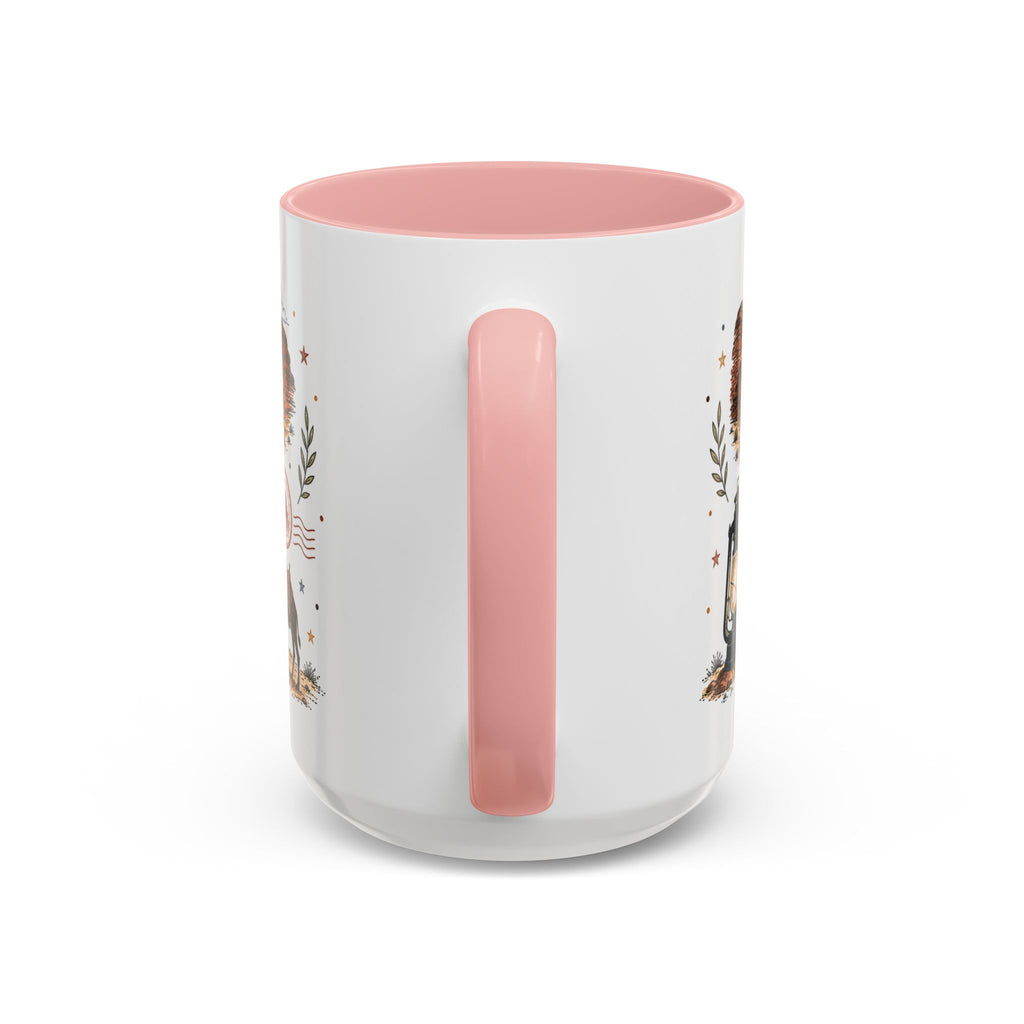 Wadi Rum Coffee Mug | Travel Destination Souvenir Gift | Accent Color Ceramic 11oz 15oz