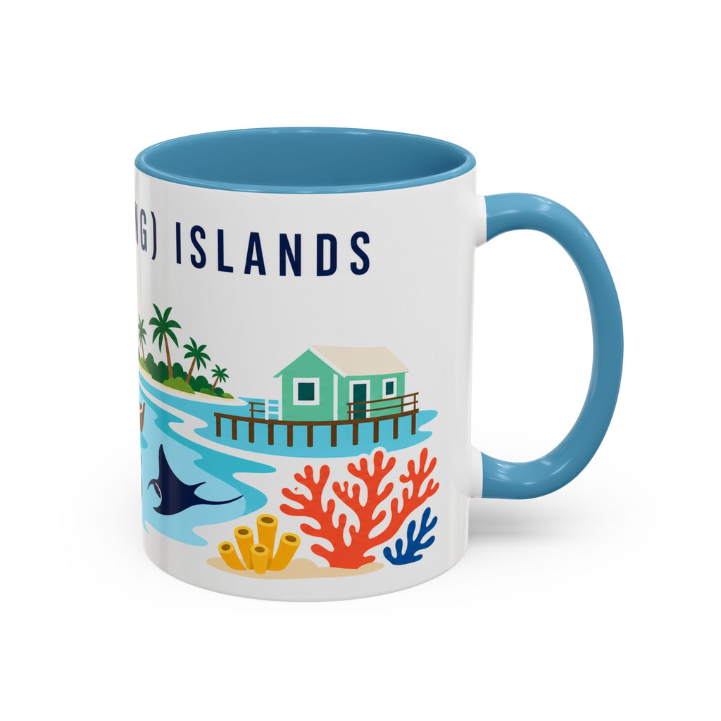 Cocos (Keeling) Islands Coffee Mug | Travel Souvenir Accent Mug | Country Gift Ceramic Cup 11oz 15oz