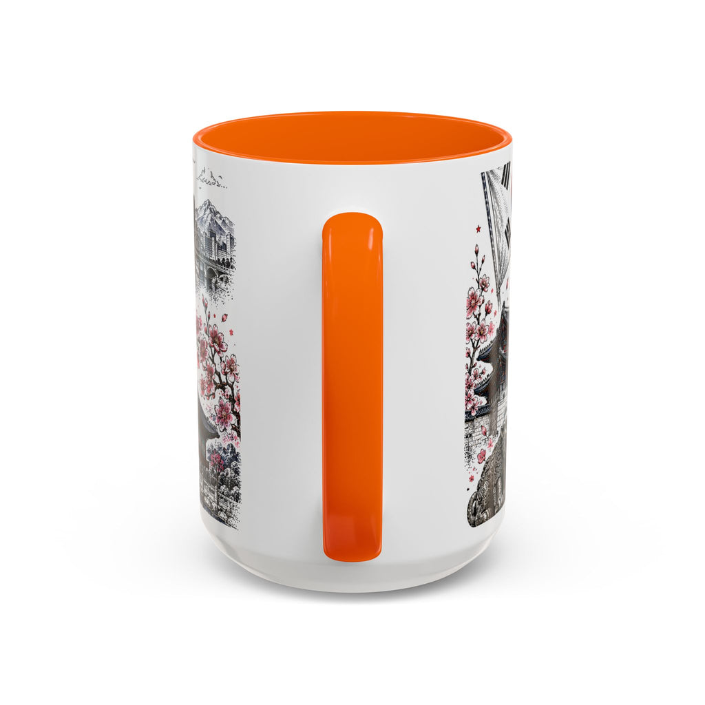 South Korea Soccer Coffee Mug | World Cup Fan Gift | Accent Color Ceramic 11oz 15oz Match Day Cup