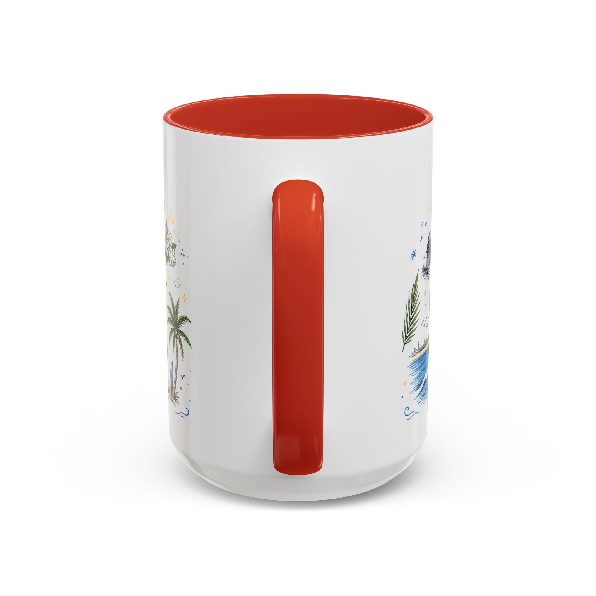 Chennai Coffee Mug | India Souvenir Travel Gift | Accent Color Ceramic 11oz 15oz