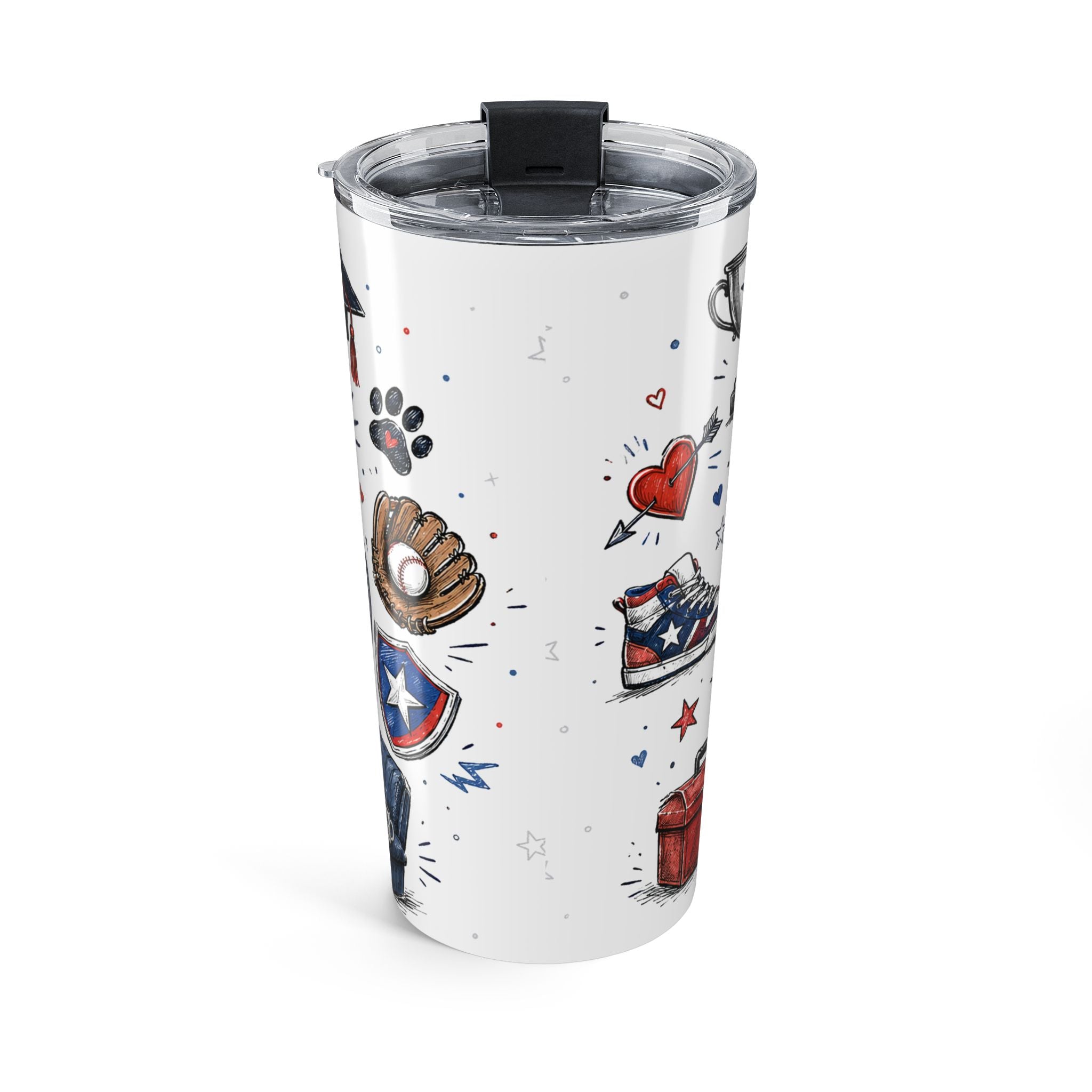 Super Dad My Hero 20oz Tumbler | Father's Day Gift for Dad | Insulated Stainless Steel Travel Cup