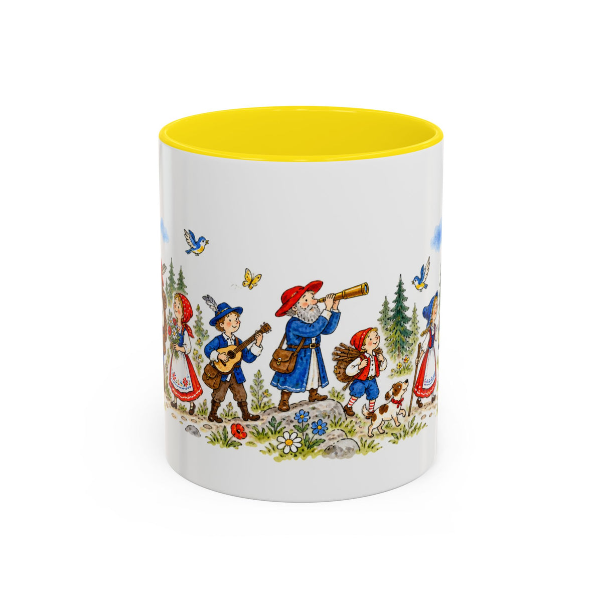 The Six Servants Mug | Storybook Fairy Tale Accent Coffee Mug | EveryLegend
