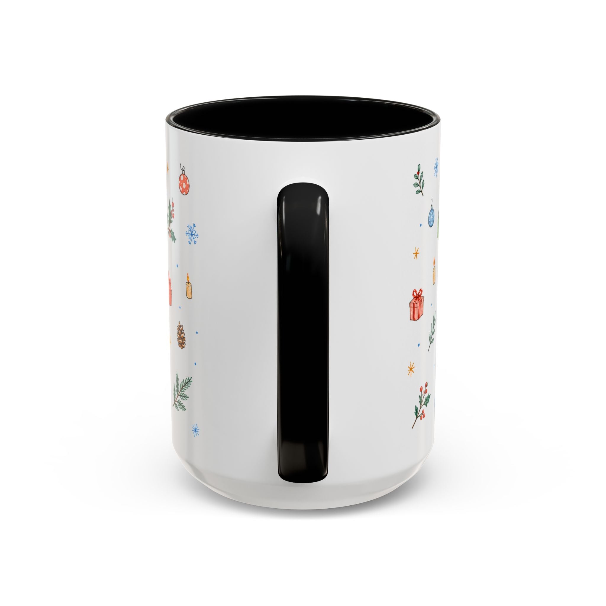 Dhaka Christmas Mug | Watercolor Travel Souvenir | Holiday Gift | Accent Ceramic Coffee Cup 11oz 15oz