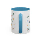 Angkor Christmas Mug | Watercolor Travel Souvenir | Holiday Gift | Accent Ceramic Coffee Cup 11oz 15oz
