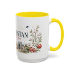 Afghanistan Home Country Mug | Moving Away Gift | Long Distance Friendship | 11 oz 15 oz Accent Mug